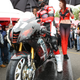 Illustration for article titled Aprilia Races RSV 1000 R With Transformers Livery, First Sign Of Human Enslavement?